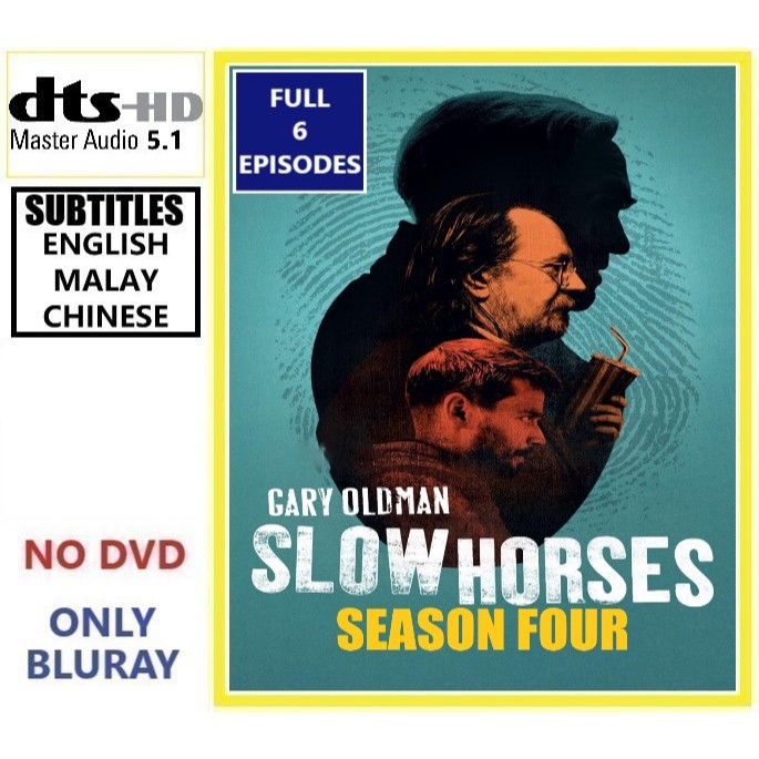 S1882 Slow Horses ซีซั่น 4 (2024) [6 EPISODES] (1 แผ่น) Drama Thriller