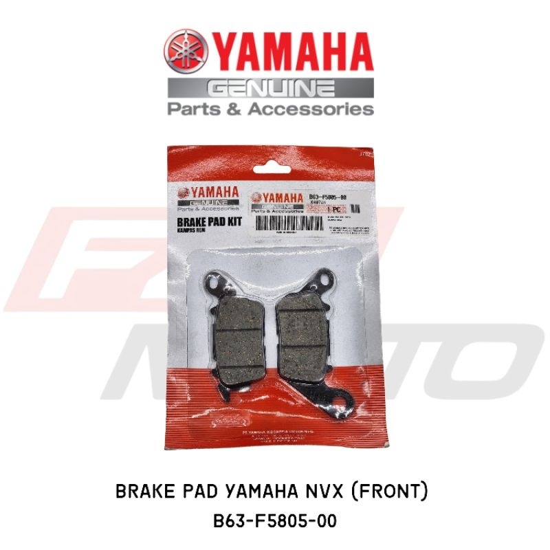 ผ้าเบรกหน้า (B65-F5805-00) & รองเท้าเบรกด้านหลัง (5BP-F530K-20) YAMAHA NVX
