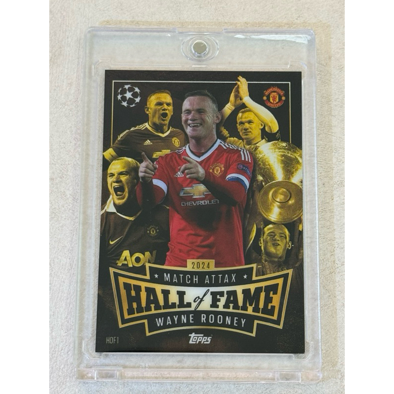 Wayne ROONEY HALL OF FAME 2024-2025 MATCH ATTAX MINT