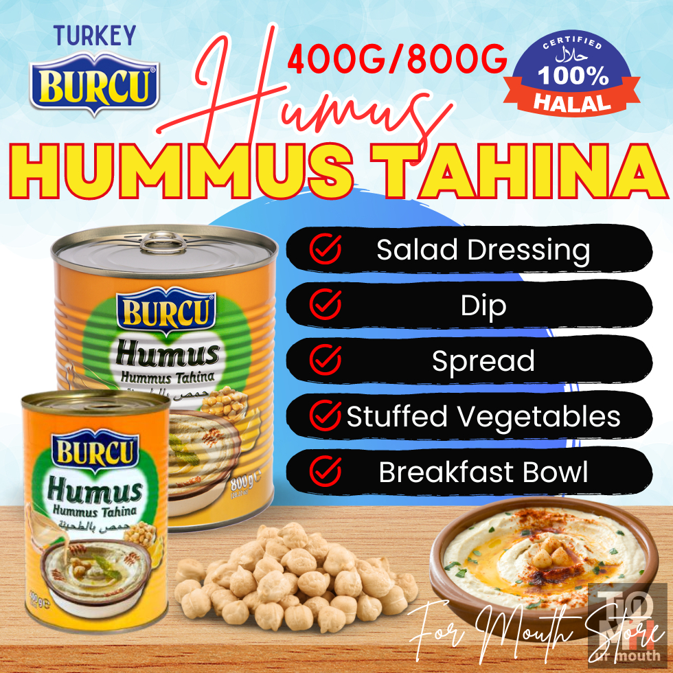 Burcu / ROYAL ARM HOMMOS TAHINI/ Hummus Tahina / Chickpea Dip TO EAT