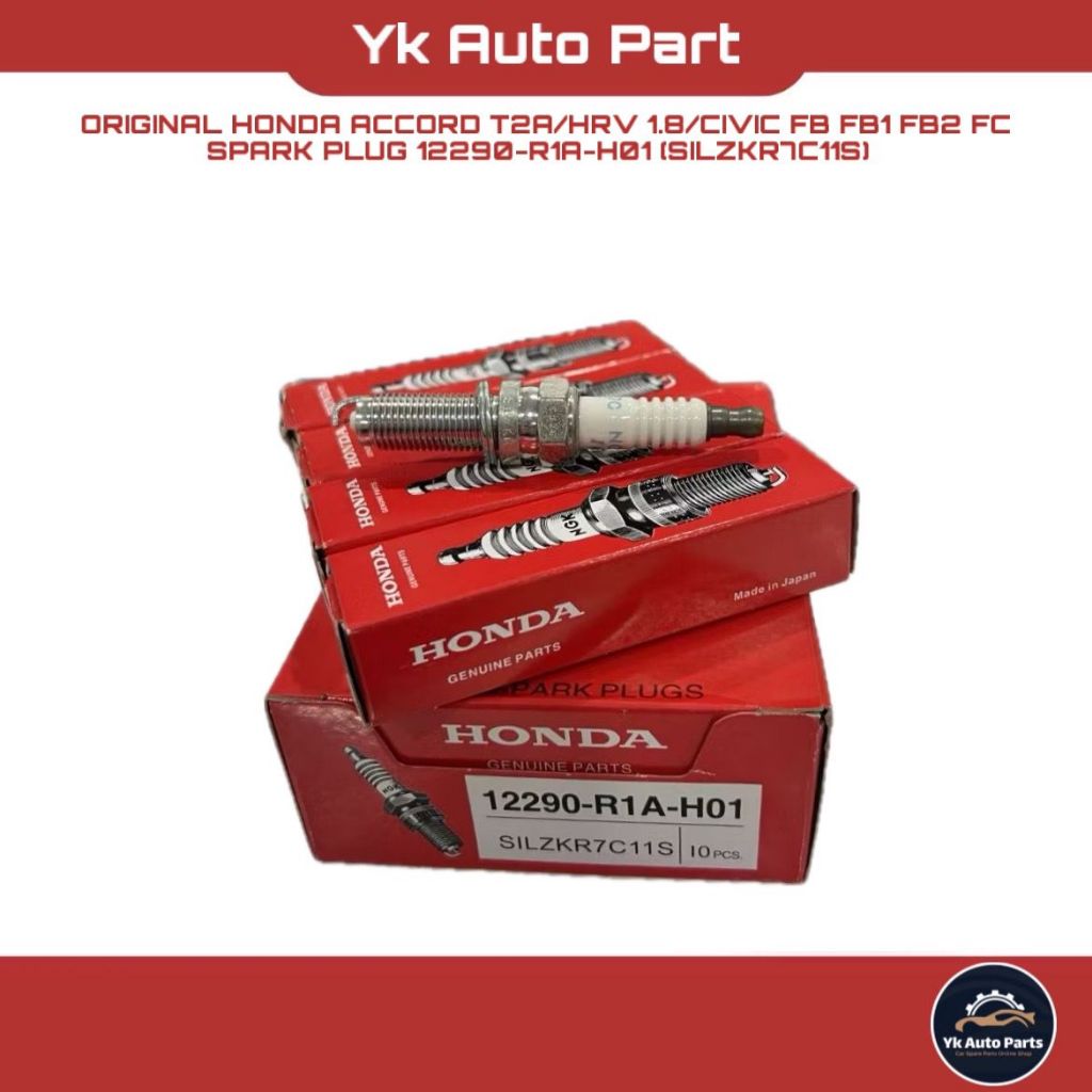 Honda ACCORD T2A/HRV 1.8/CIVIC FB FB1 FB2 FC SPARK PLUG 12290-R1A-H01 (SILZKR7C11S)