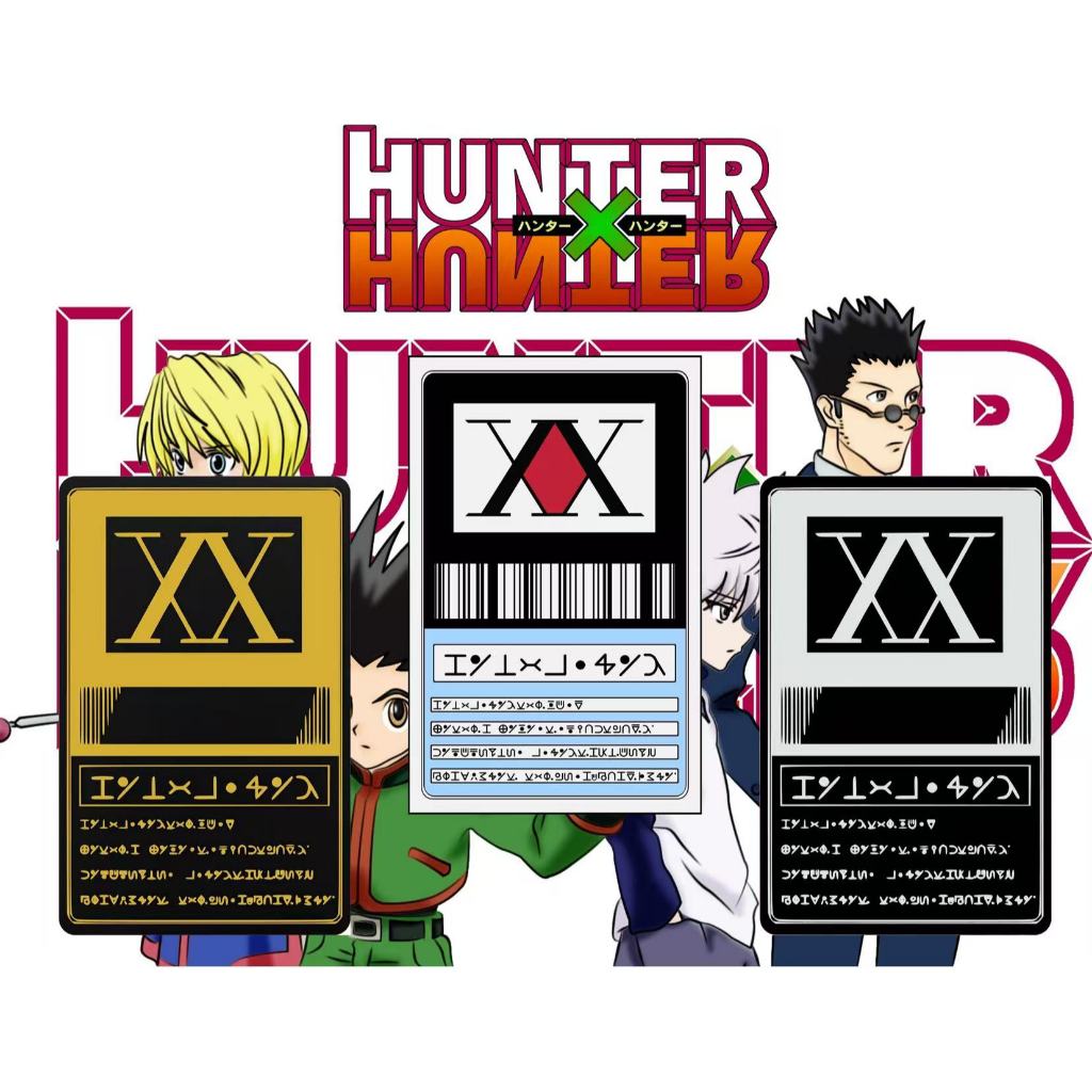 สติ๊กเกอร์การ์ด Hunter X Hunter- สติ๊กเกอร์การ์ด/สัมผัส n Go Card Sticker Cover