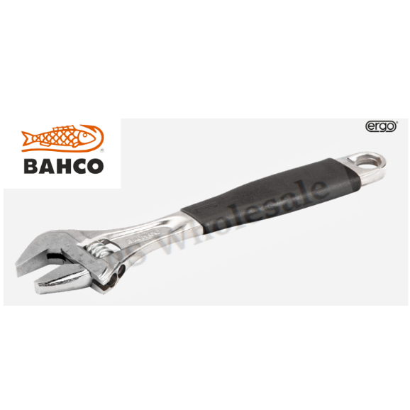 Bacho ประแจเลื่อนด้ามยาง และ Chrome Finish