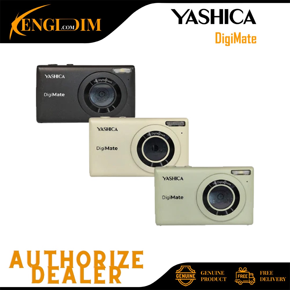 YASHICA DigiMate กล้องดิจิตอลขนาดกะทัดรัด