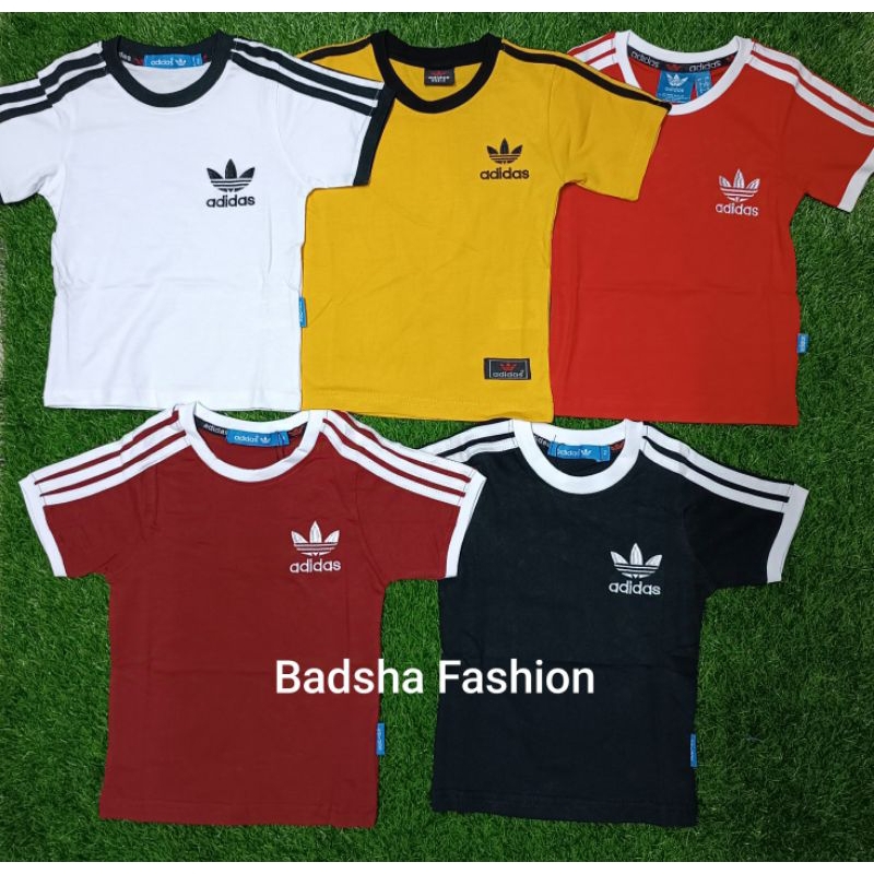เสื้อยืด Adidas budak unisex classic budak size (2y -12y)