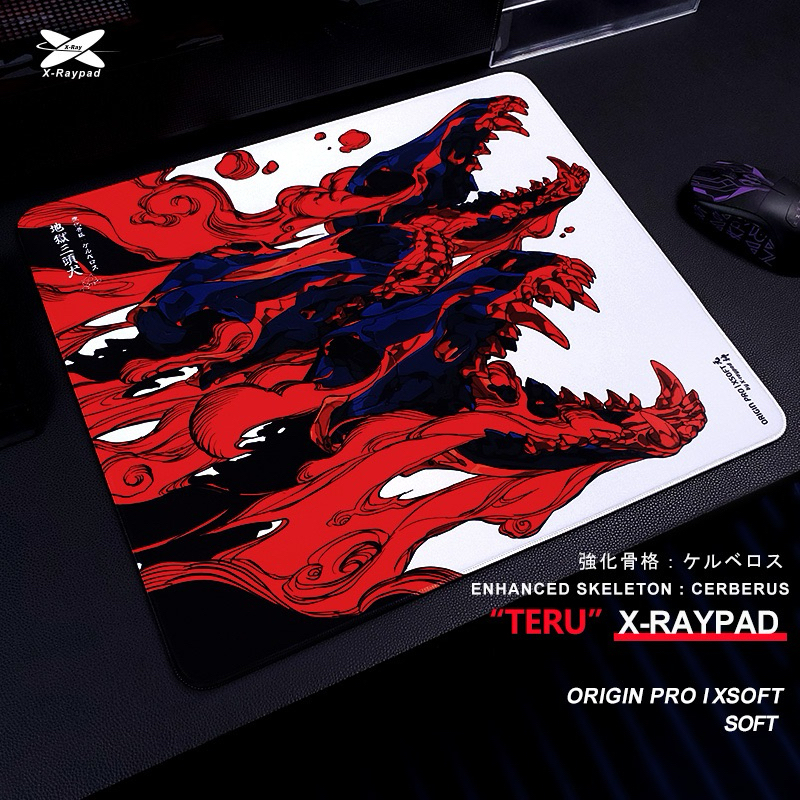 แผ่นรองเมาส์สําหรับเล่นเกม X-Raypad Origin Pro