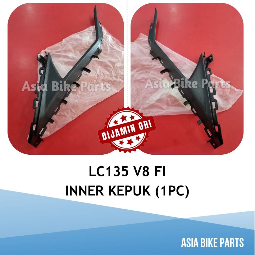 Yamaha LC135 V8 FI Cover Hitam Legshield Inner Kepuk - BDK-F842M-00 / BDK-F842N-00