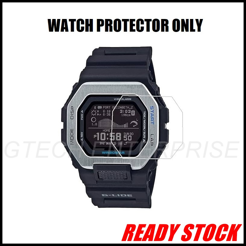 กระจกสําหรับ Casio GBD-300 GBD-200 GBX-100 DW-5600 GMW-B5000 GX-56 DW GW 6900 7900 นาฬิกากระจกนิรภัย