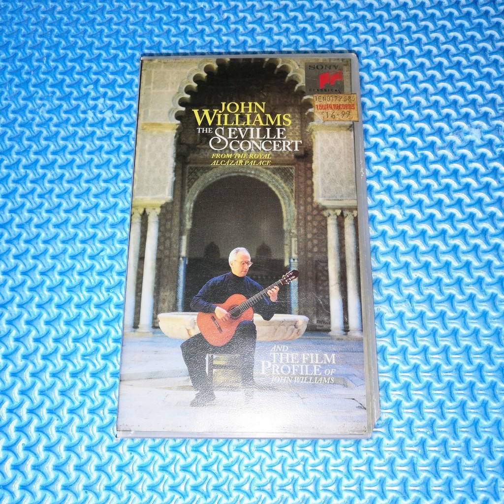 John Williams - คอนเสิร์ต Seville (จากพระราชวัง The Royal Alcázar) [1993] VHS Video Tape