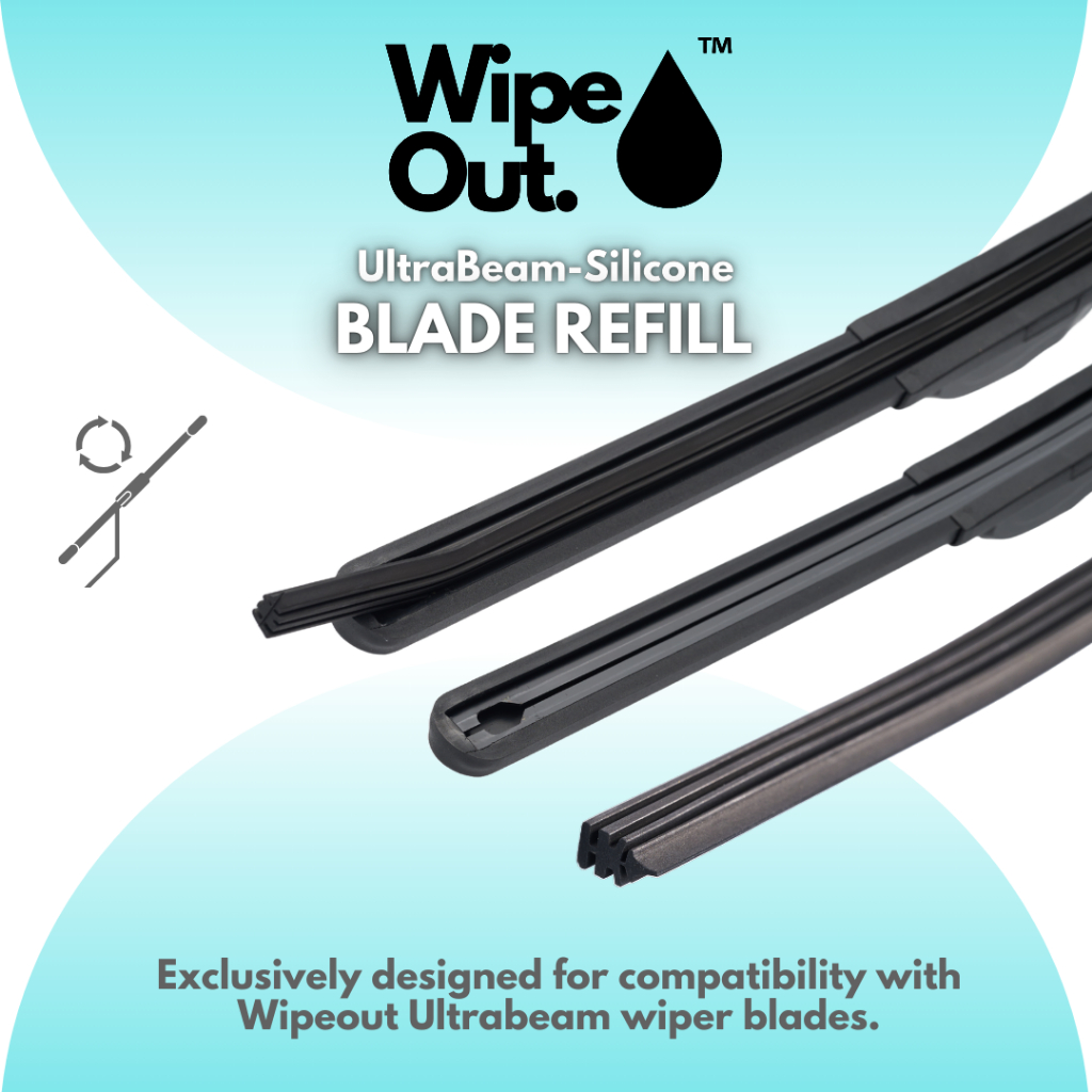 เติมใบปัดน้ำฝน [ BLADE REFILL ] WipeOut UltraBeam Silicone EcoRefill-Technology Wiper Blade Refill