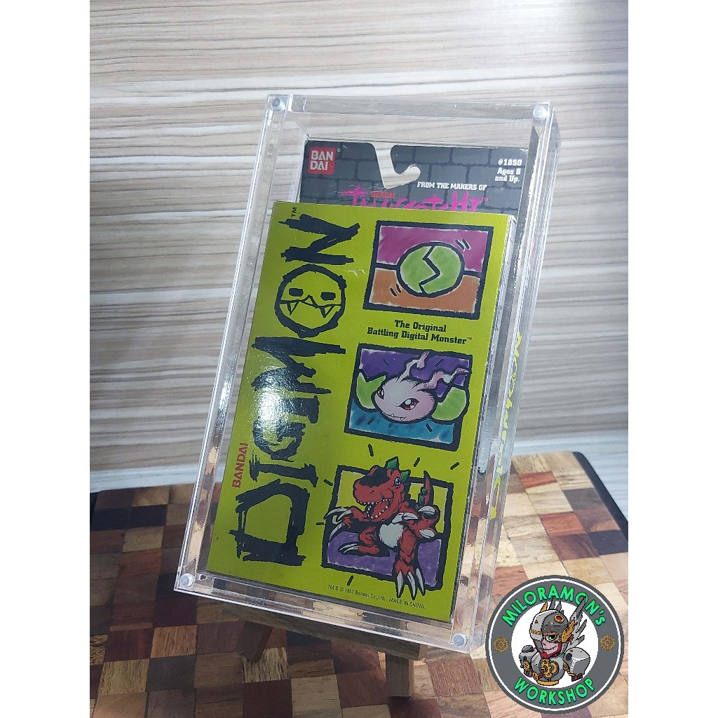 Custom MAGNETIC ACRYLIC DISPLAY CASE สําหรับ VPET USA และ JPN 1997 20th Revival Blister Boxes [VPET9