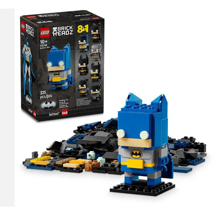 Lego 40748 ฟิกเกอร์ Brickheadz BatmanTM 8in1