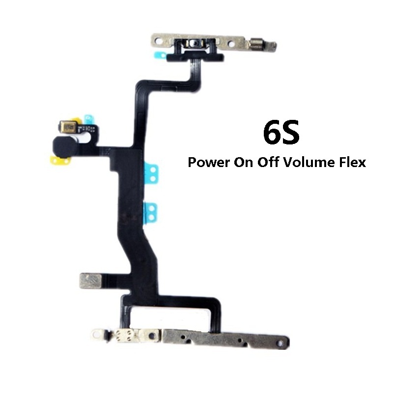 Power On Off Volume Up Down Silent Mute Flash Flex Cable Ribbon Repair สําหรับโทรศัพท์ 6S ( A1633, A
