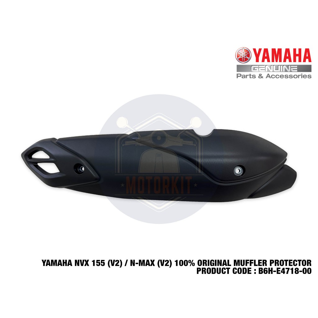 YAMAHA NVX 155 V2 AEROX NMAX V2 MUFFLER PROTECTOR EXHAUST COVER B6H-E4718-00