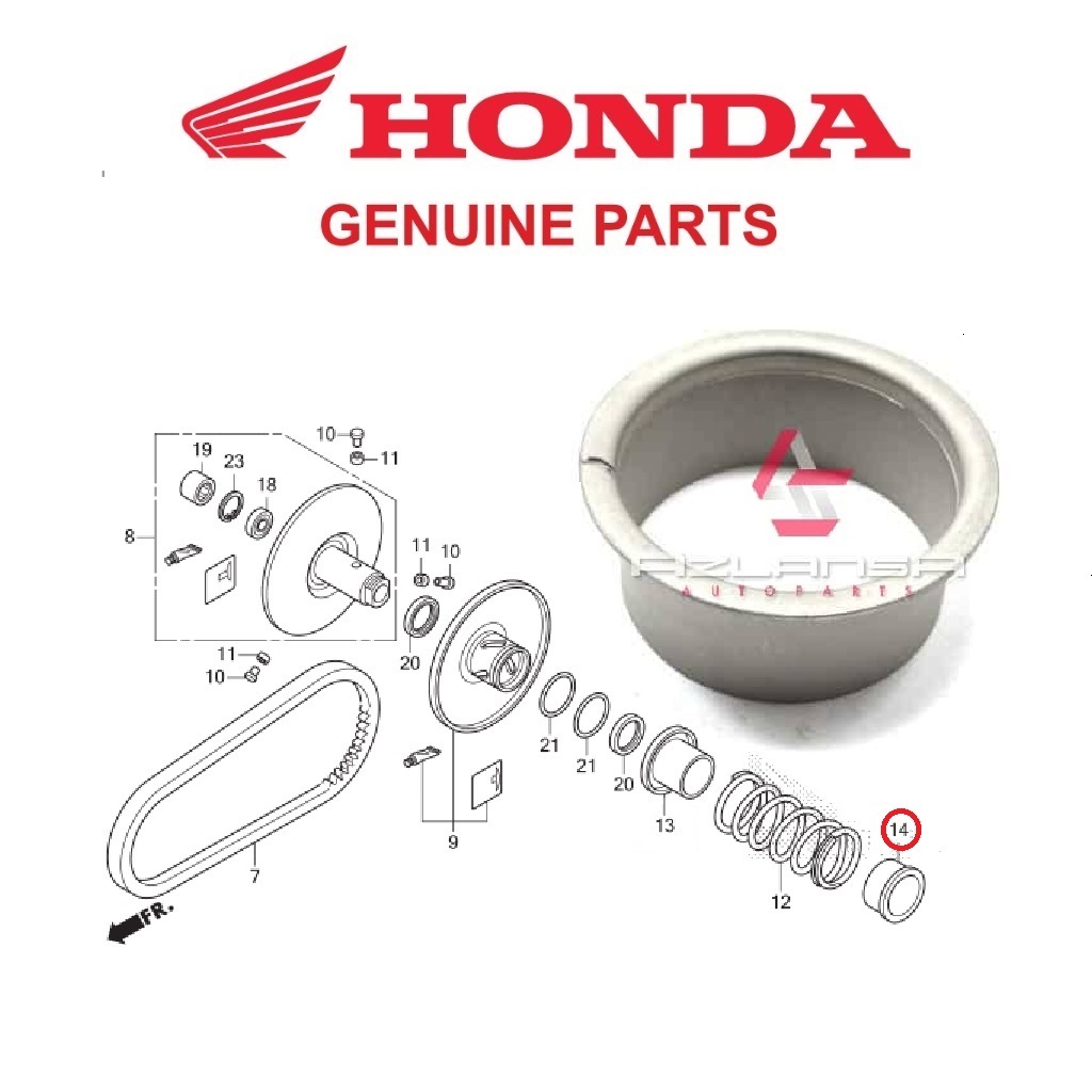 สปริงคอปก ( 23238-KVB-900 ) ADV 150, Beat, PCX, Vario 125 & Vario 150 💯 ฮอนด้า