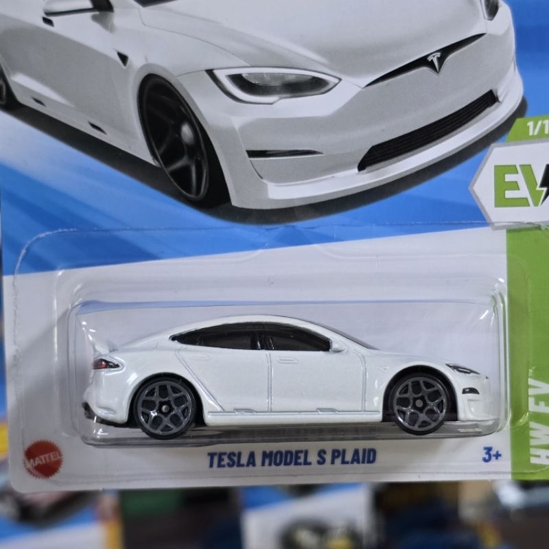 TESLA MODEL S PLAID HOT WHEELS MAINLINE