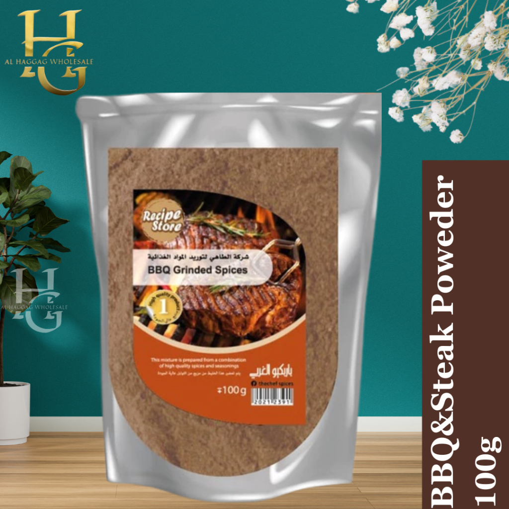 BBQ & STEAK SEASONING SPICE Powder 100g เครื่องเทศ