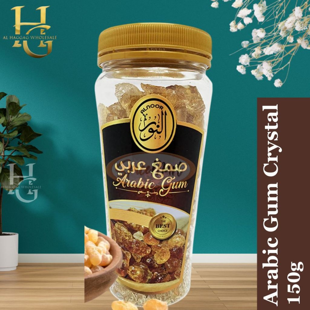 Arabic Gum Crystal 200g By Alnoor (Best Selling) 100% Original