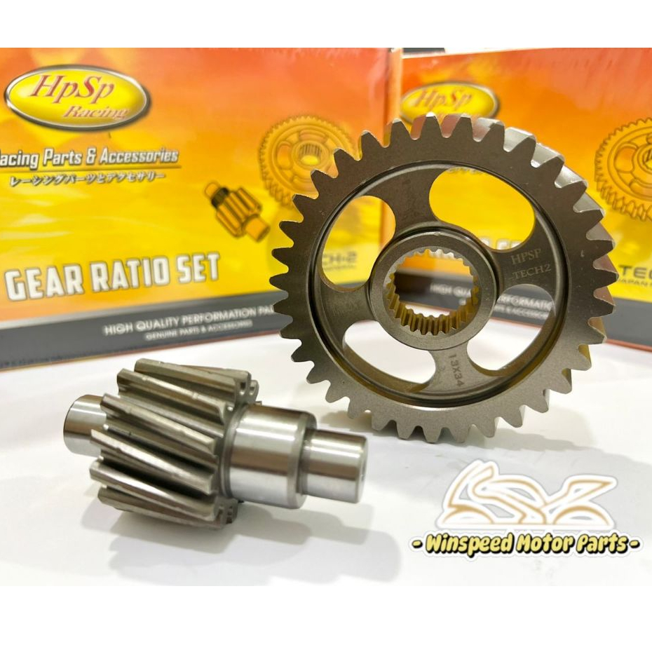 HPSP RACING NVX-V1 V2 NMAX-155 AEROX-155 GEAR RATIO SET TECH 2