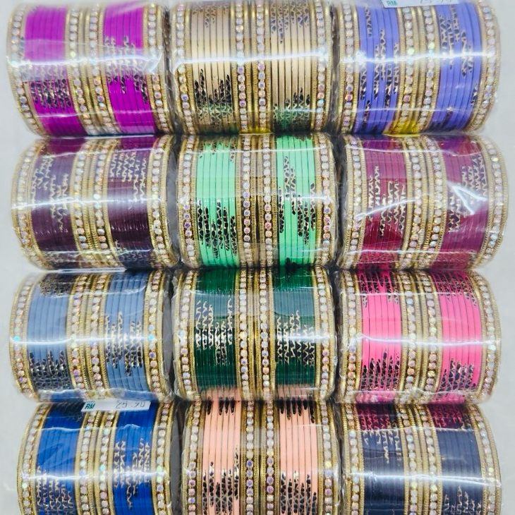 กําไลข้อมือเด็กและกําไลข้อมือผู้ใหญ่พร้อมดีไซน์ม้าลาย กําไลอินเดีย Gelang Tangan Bollywood กําไลข้อม