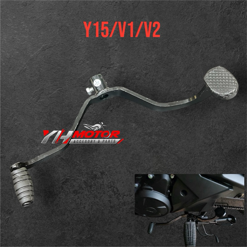 Y15ZR Y15 V1V2 Y16 เกียร์ YAMAHA เกียร์ PEDAL เกียร์ LEVER สีดํา CHANGE