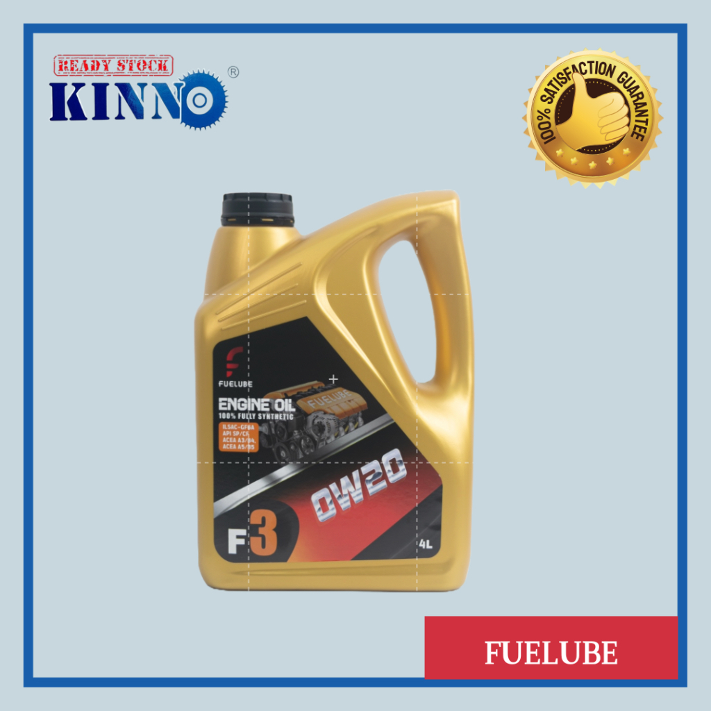 FUELUBE OW20 4L FULLY SYNTHETIC สําหรับรถยนต์
