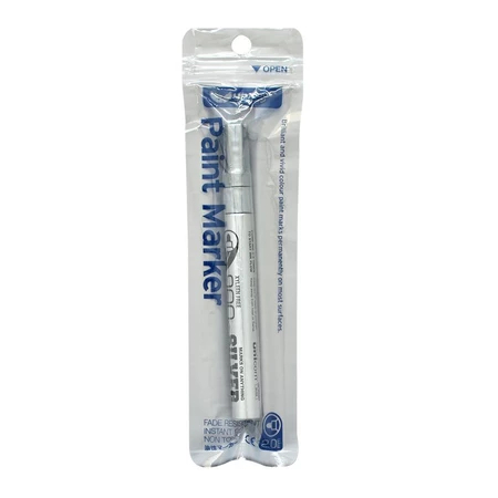 เครื่องเขียนยูนิคอร์น ปากกามาร์กเกอร์สีสีเงิน UM-900MX 2mm