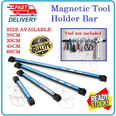 1PCS Metal Magnet Hand Tools Organizer Bar Strong magnetism Tool Holder Rack Wrench Pliers Storage C