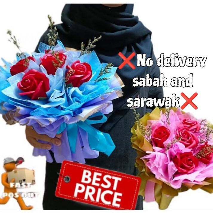 FLOWER SOAP BOUQUET/BOUQUET SOAP/CASPIA DRIED/BABY BREATH /BOUQUET BAJET/BOUQUET ROUND BOUQUET BOUDI