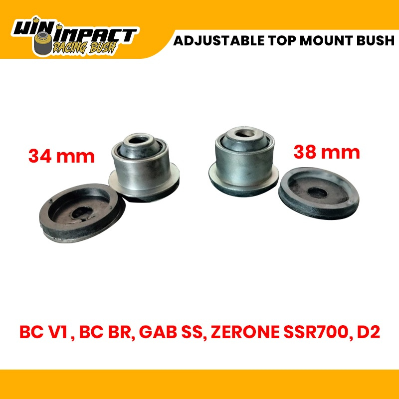 ADJUSTABLE TOP MOUNT BUSH 34MM / 38 MM (WIN IMPACT)