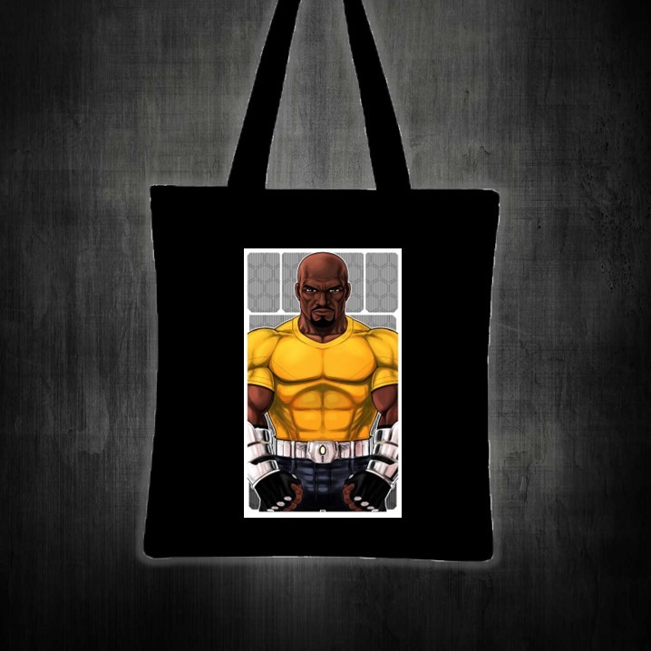 LUKE CAGE (HERO POTRAIT) ผ้าใบกระเป๋าหิ้วพิมพ์ลาย