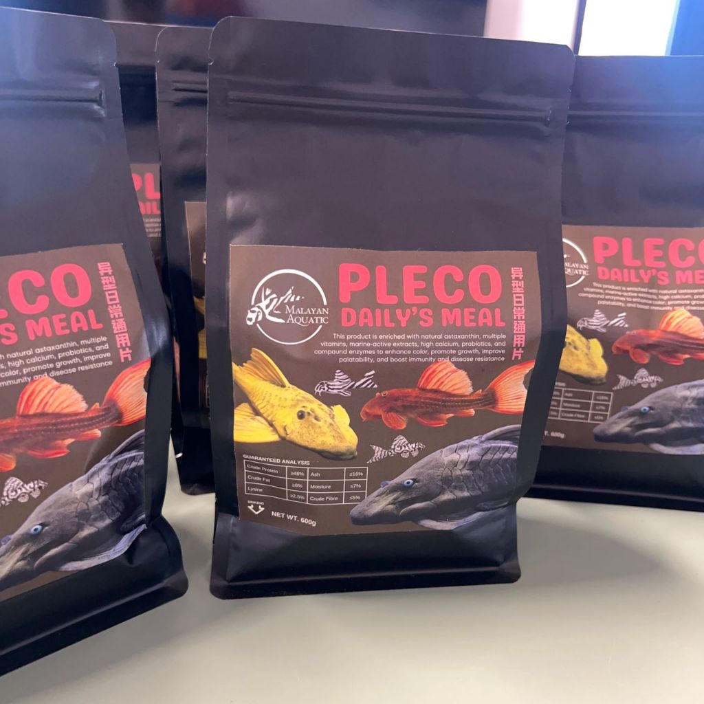 ⭐️Malayan Aquatic Pleco Dailys Meal 日用片 600gm