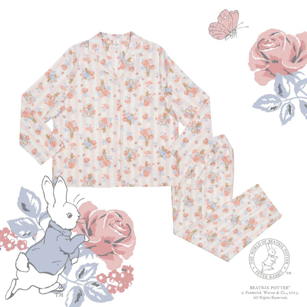 PETER RABBIT ชุดนอนผ้าฝ้าย ผู้ใหญ่และเด็ก