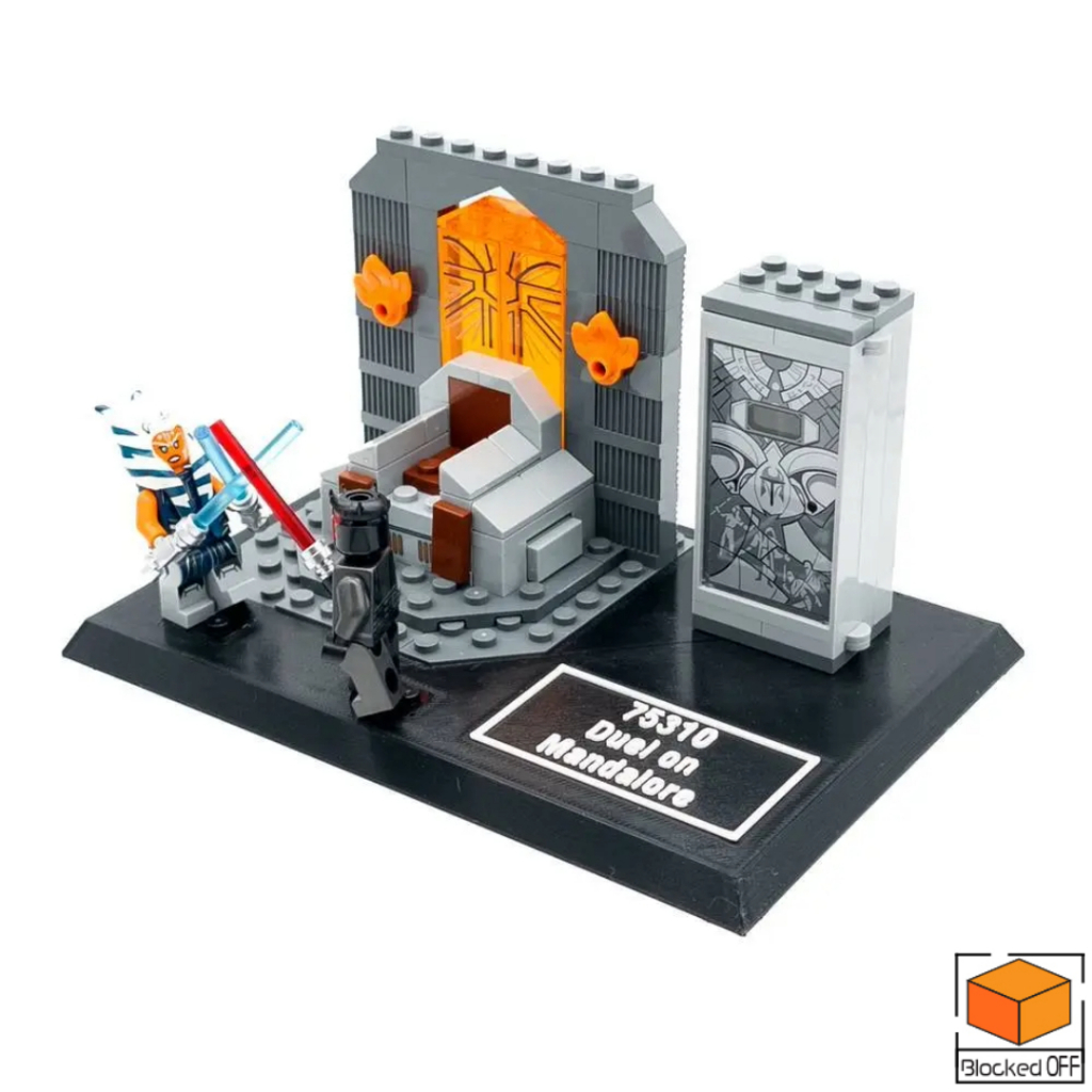 ขาตั้งจอแสดงผลสําหรับ Lego Star Wars Duel บน Mandalore (75310)