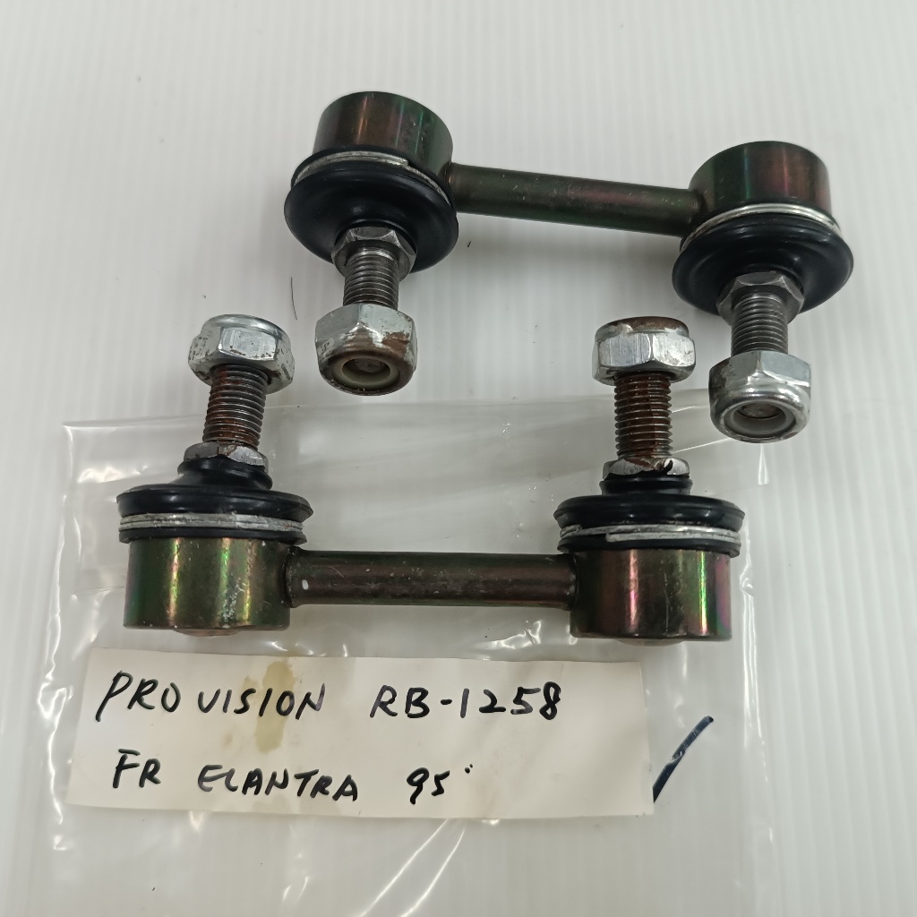 (1 คู่ PRO VISION RB-1258) (Bentuk C) (ด้านหน้า) โคลงลิงค์สําหรับ Hyundai Elantra XD Toyota Camry Sx
