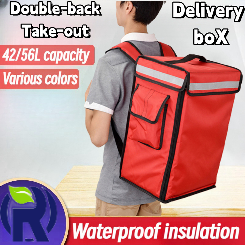 Delivery Bag 42L/62L (2 in 1 Desgin) Food Delivery Bag Backpacks Style Beg Galas Penghantaran Makan