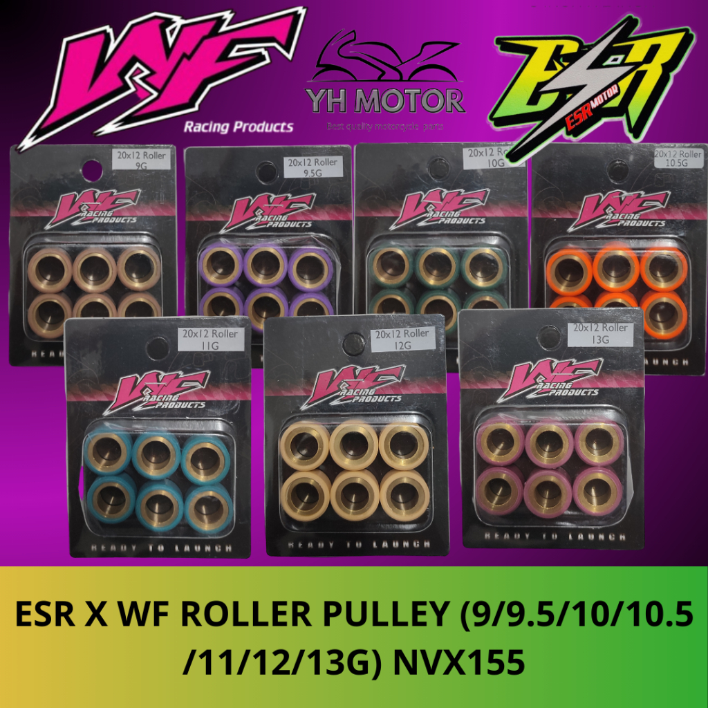 ESR X WF ROLLER PULLEY (8.5/9/9.5/10/10.5/11/12G) NVX155