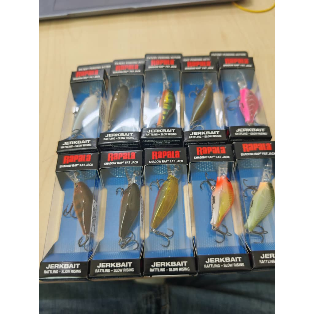 RAPALA Shadow Rap Fat Jack SDRFJ04 ล่อ 4 ซม.