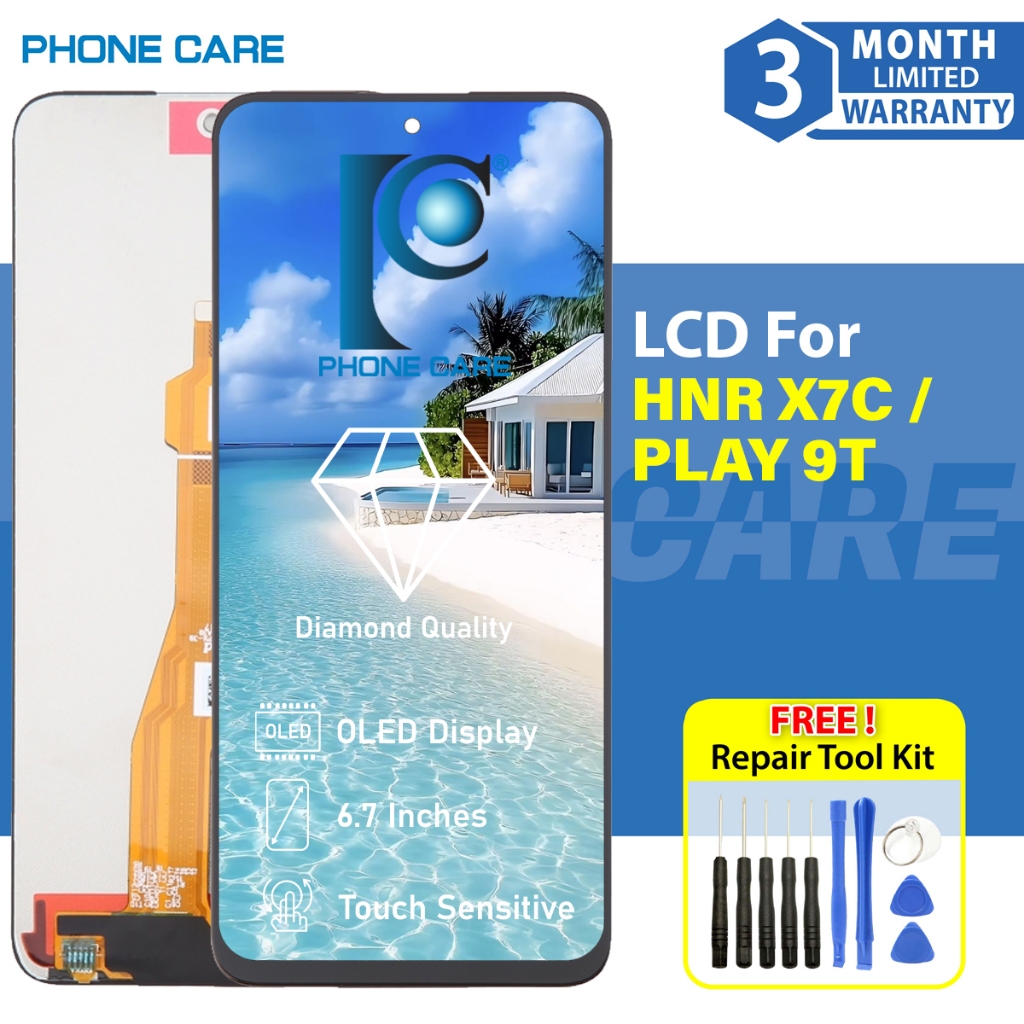 Lcd สําหรับ Honor X7c / Honor Play 9t (พร้อมจอแสดงผลหน้าจอสัมผัส)