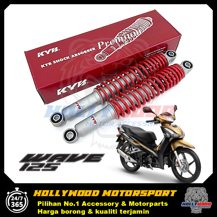 WAVE125 ABSORBER BELAKANG KYB KAYABA WORLD CLASS SHOCKS & SUSPENSION