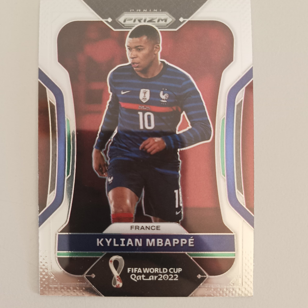 Panini Prizm World Cup 2022 France Football Cards - Kylian Mbappe และอื่นๆ