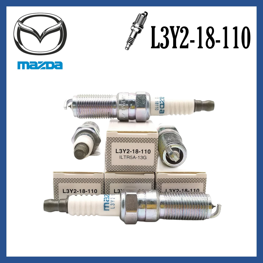 L3Y2-18-110 (ILTR5A-13G) หัวเทียน Mazda สําหรับ Mazda 3/ Mazda 5/ Mazda 6/ Mazda CX-7