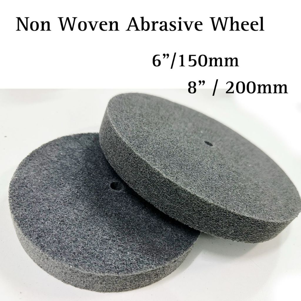 NON WOVEN ABRASIVE WHEEL/POLISHING WHEEL 6"/150mm , 8"/200mm 220