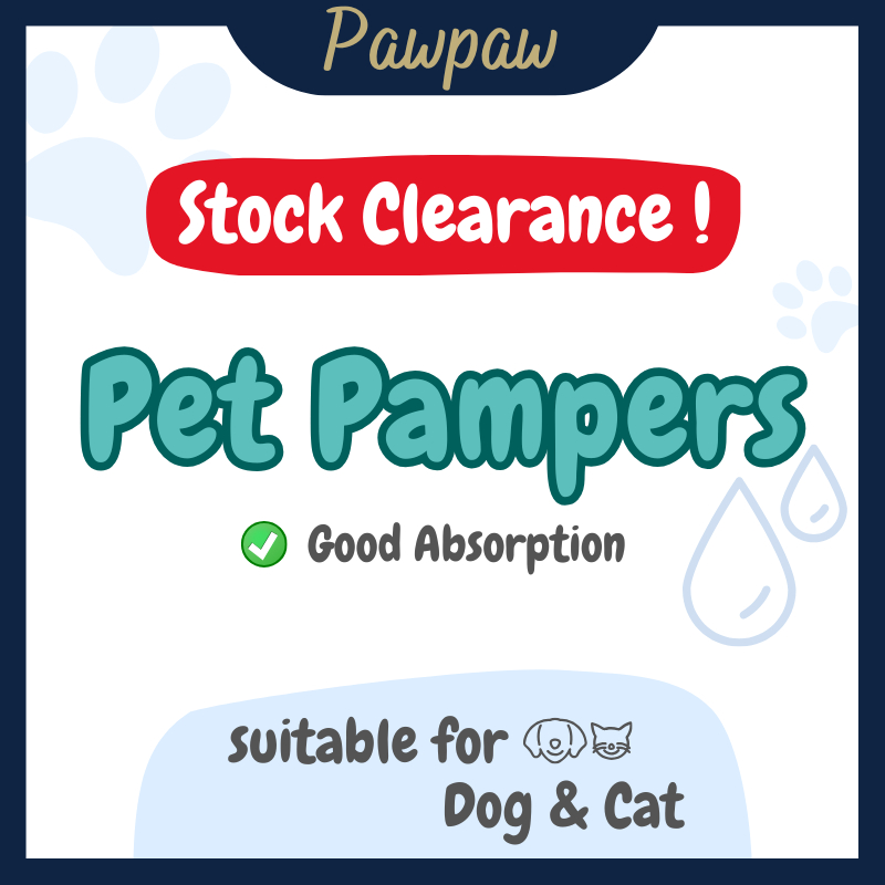 Pawpaw ชาย Puppy Cat ลูกแมวสัตว์เลี้ยงสุนัข Pampers Pamper ผ้าอ้อมผ้าอ้อม Pampers Kucing สําหรับหญิง