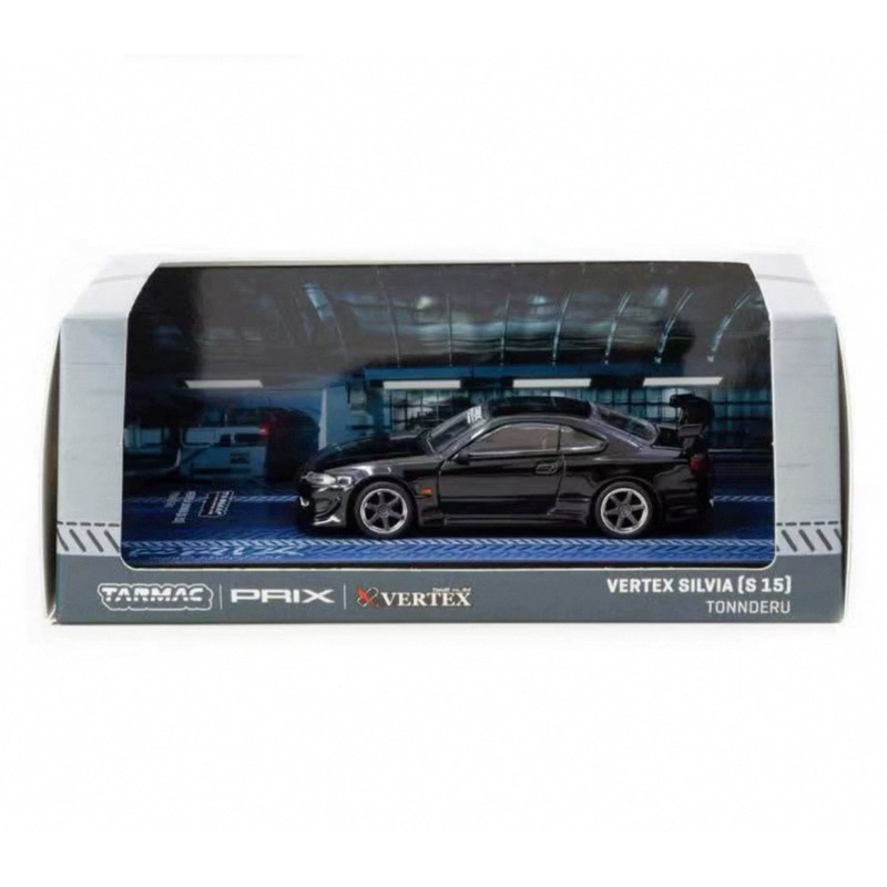 Tarmac Works X Prix Global64 Vertex Silvia [S15] Tonndou (1/64 Diecast)