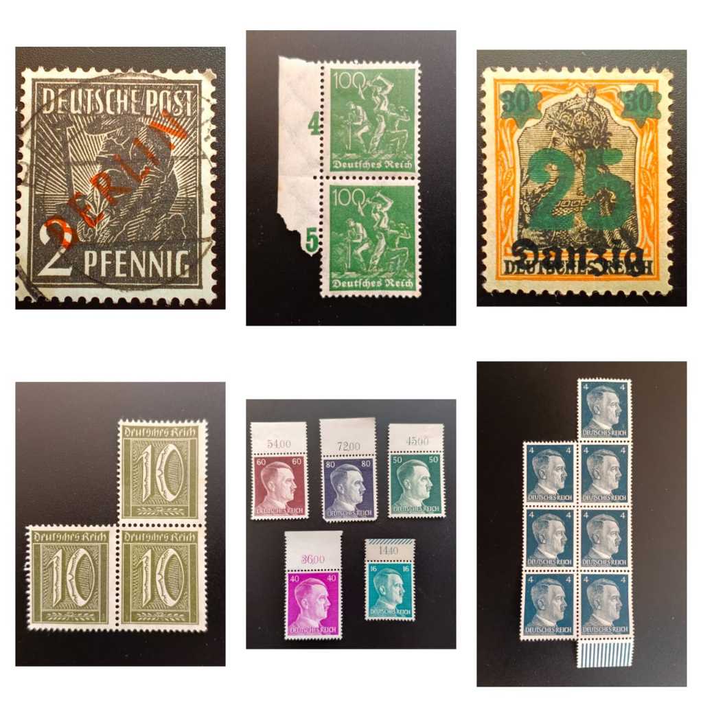 เยอรมนี Deutsches Reich World War I & II Period Classic Stamps Collections 2