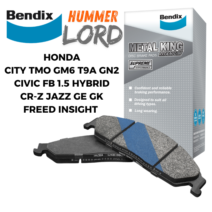 HONDA CITY TMO TM0 GM6 T9A GN2 CRZ CR-Z JAZZ GE GK FREED INSIGHT FB 1.5 BENDI DB1991MKT FRONT DEPAN 