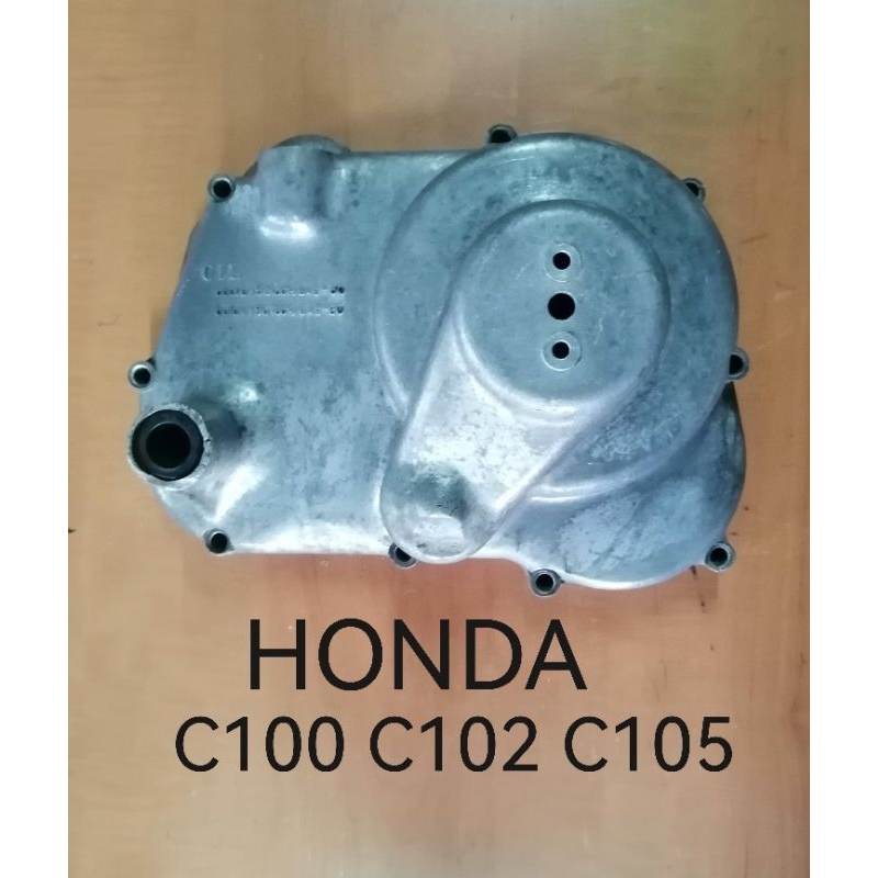 HONDA C100 C102 C105 2ND HAND USED CRANK CASE ฝาครอบคลัทช์จากมอเตอร์