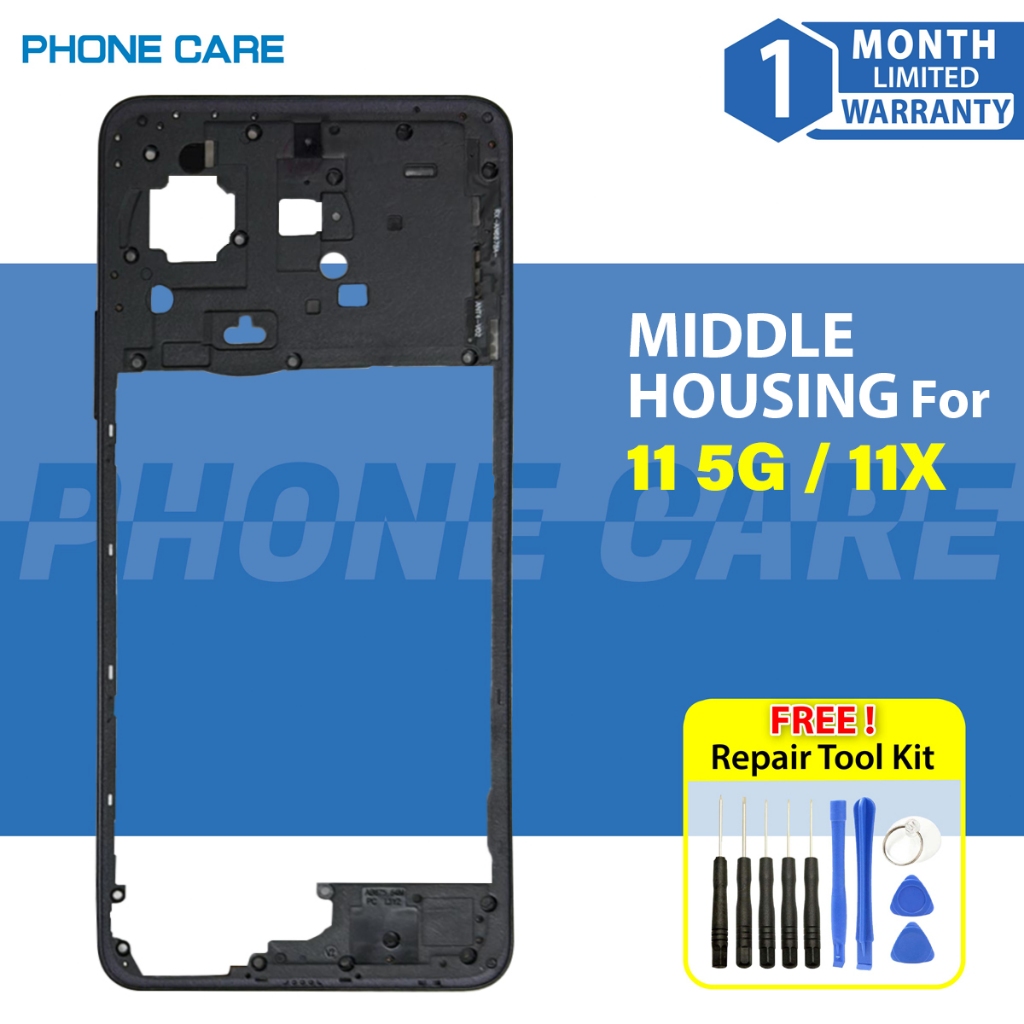 กรอบกลางที่อยู่อาศัยเข้ากันได้สําหรับRealme 11 5G RMX3780 / 11X