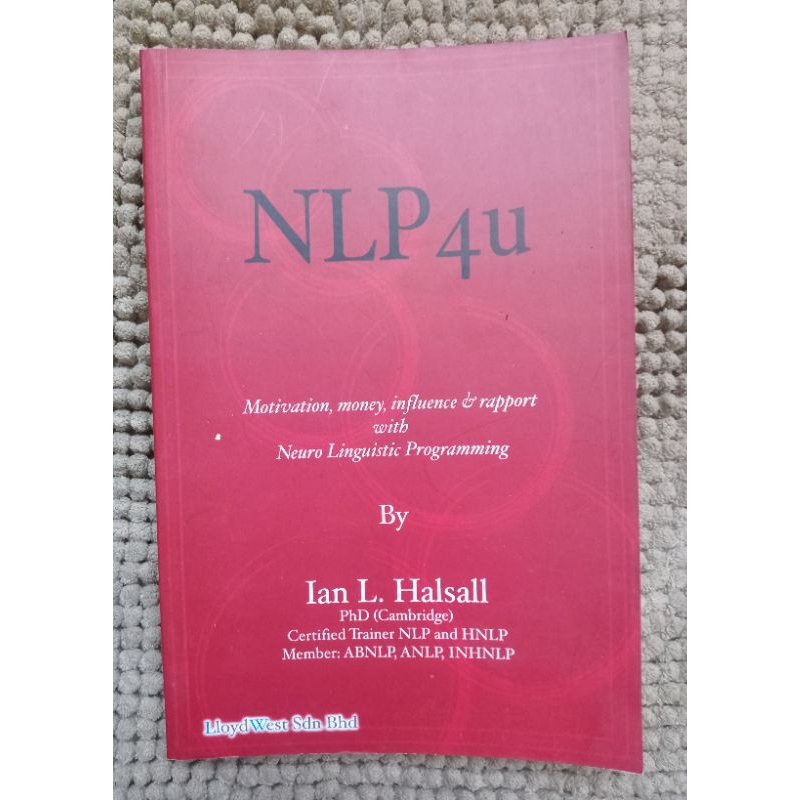 Preloved NLP 4U ian l halsall